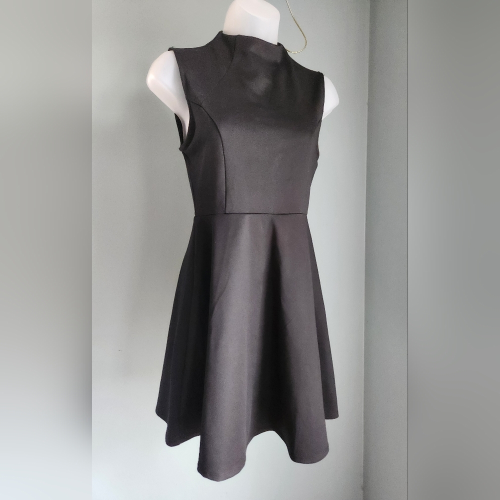 Elegant Black Sleeveless Dress